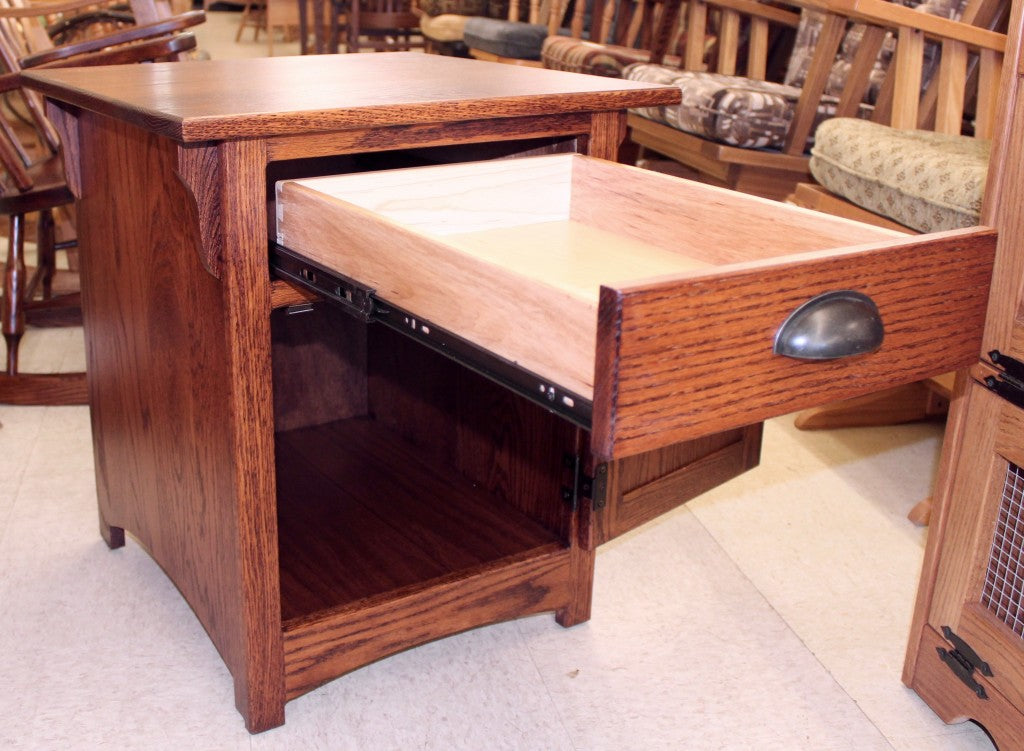 Mission 1-Door End Table