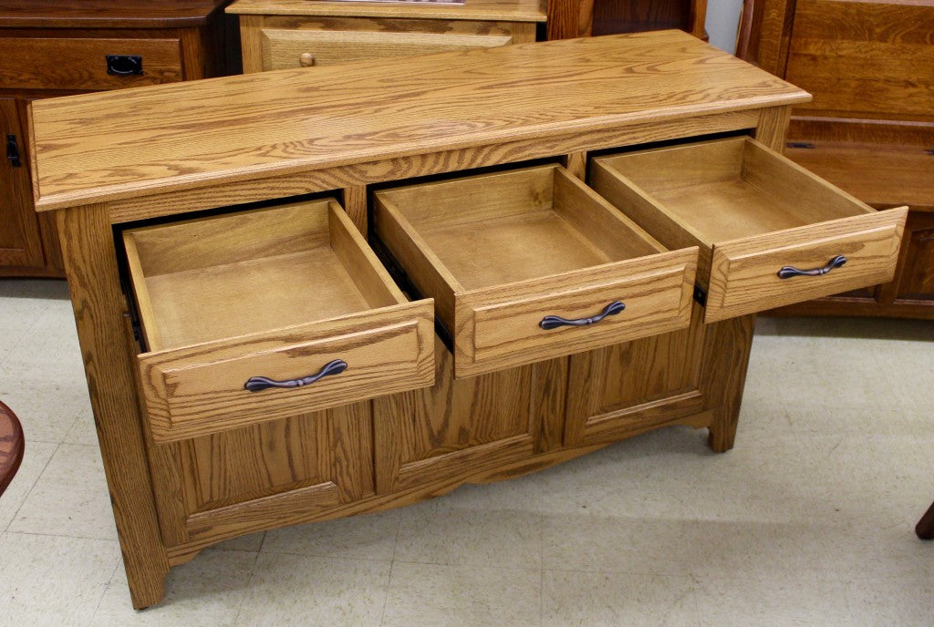 56" Country 3 Door Server