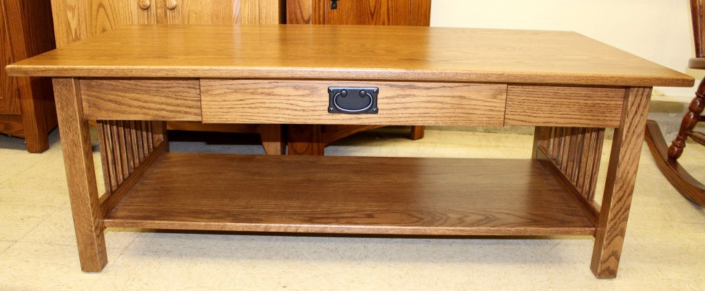 Mission Coffee Table w/ Drawer