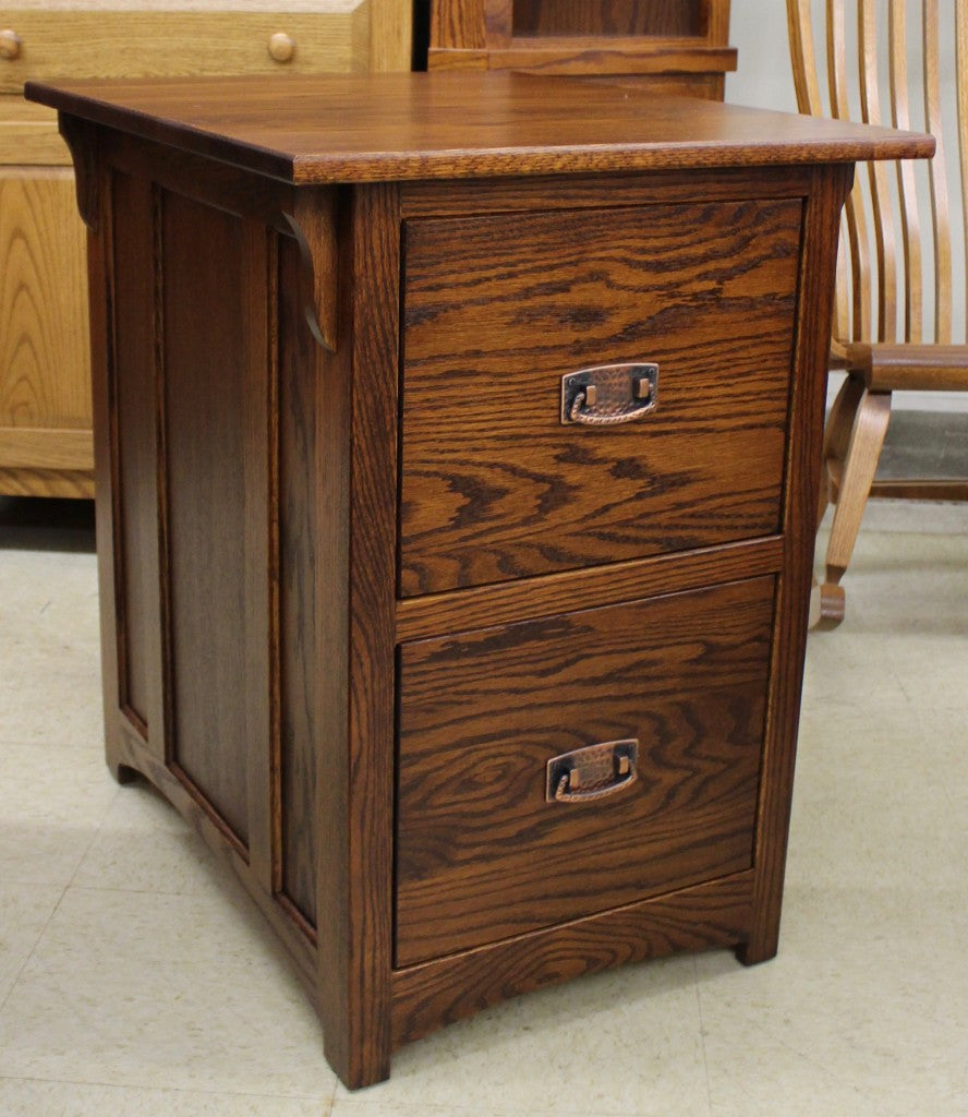 2 Drawer Mission Deluxe File Cabinet