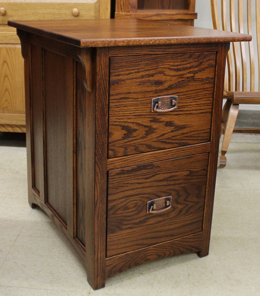 2 Drawer Mission Deluxe File Cabinet