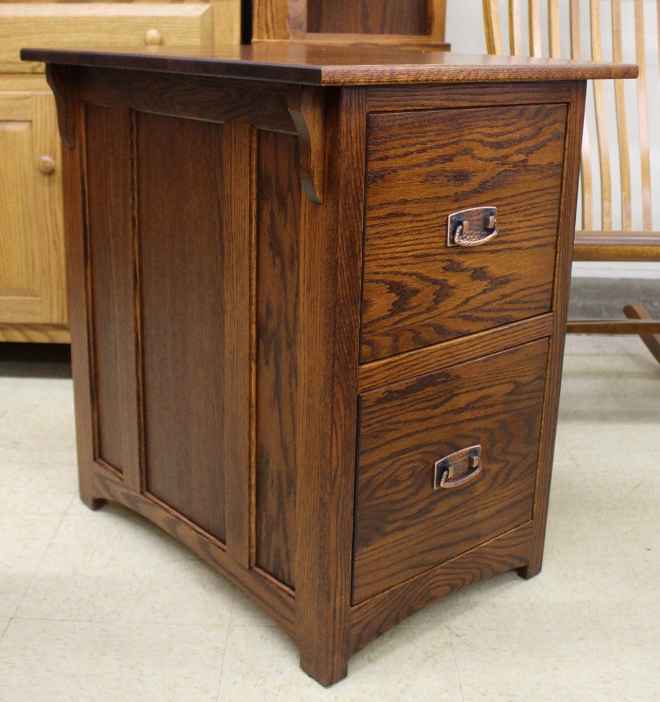 2 Drawer Mission Deluxe File Cabinet