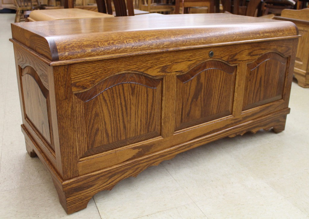 Cathedral Raised Panel Blanket Chest