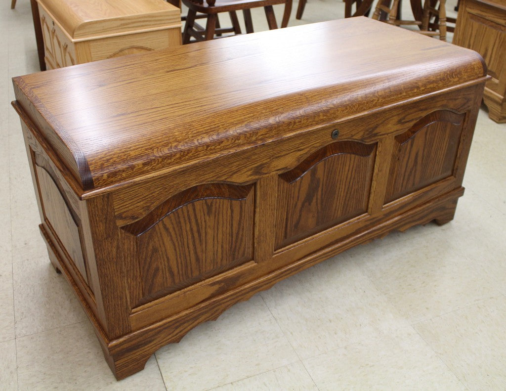 Cathedral Raised Panel Blanket Chest