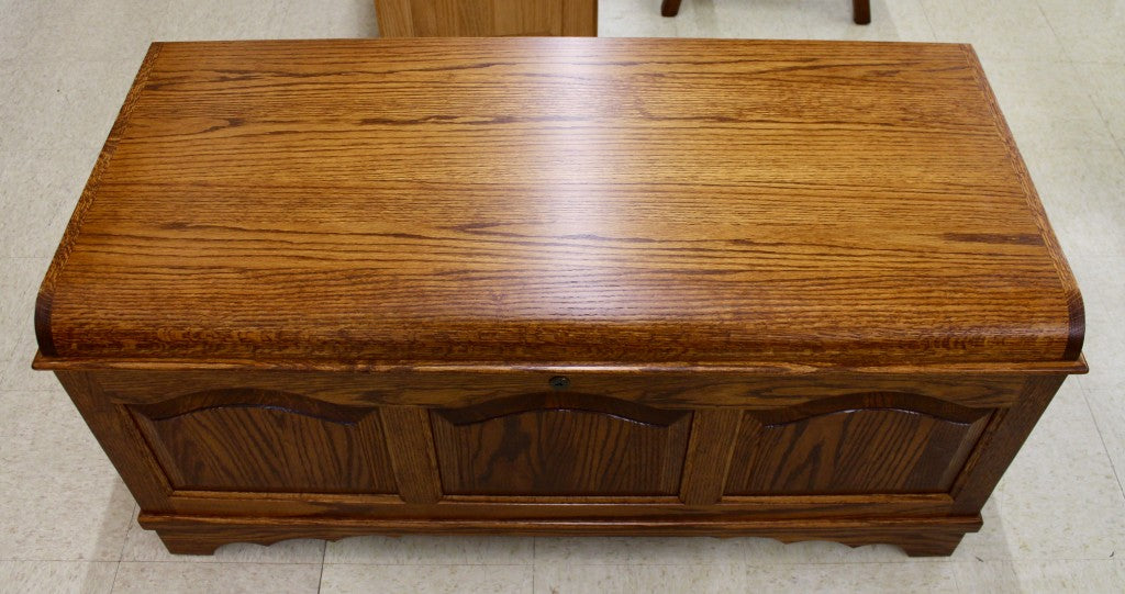 Cathedral Raised Panel Blanket Chest