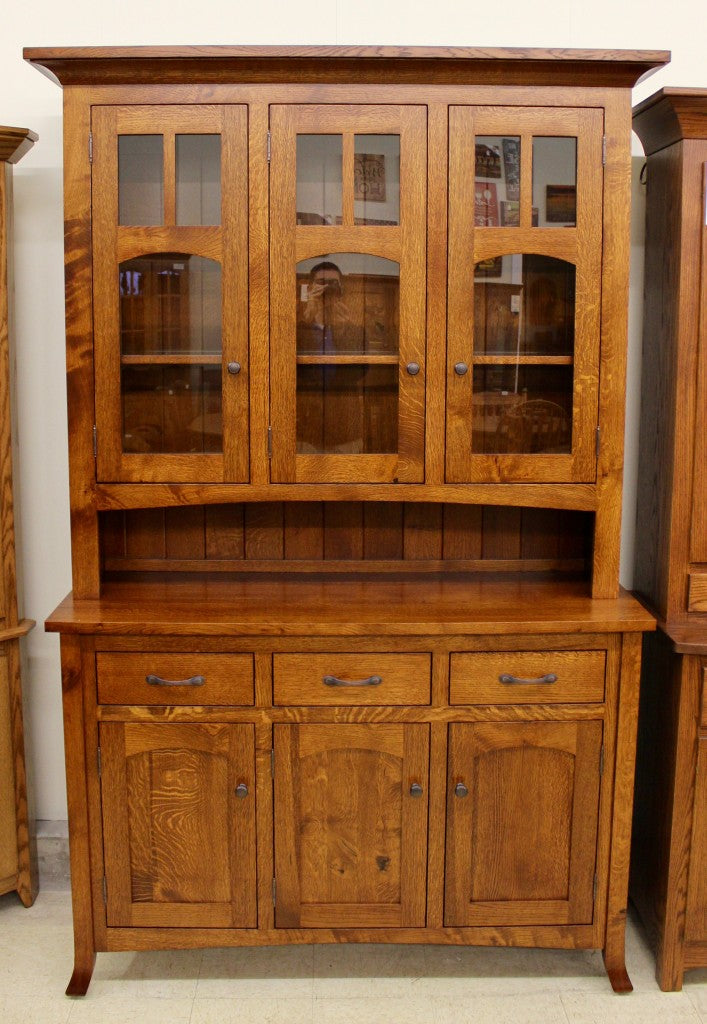 Vienna 56" 3-Door Hutch