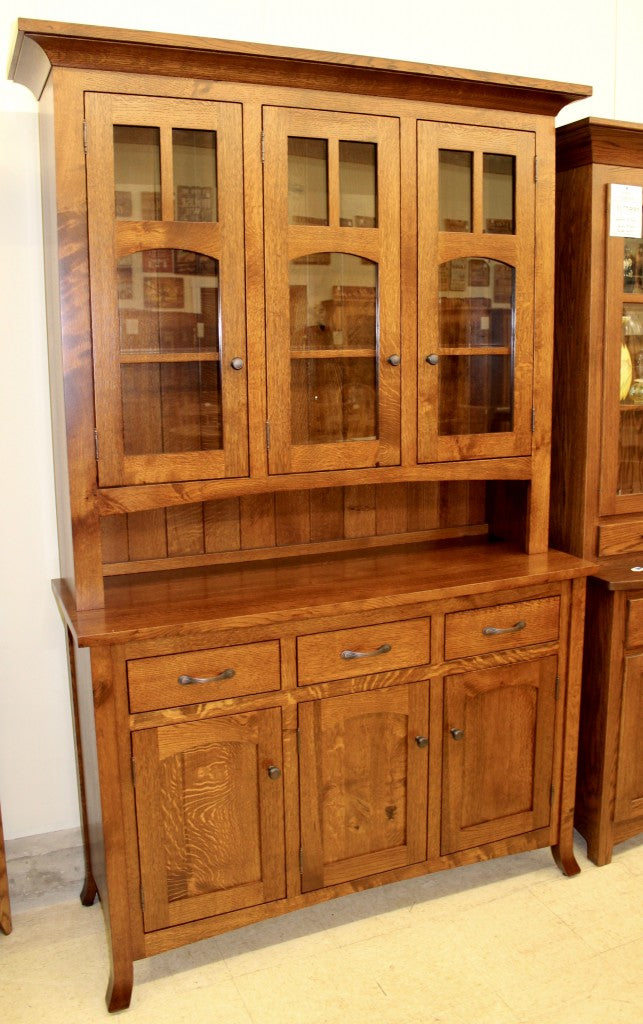 Vienna 56" 3-Door Hutch
