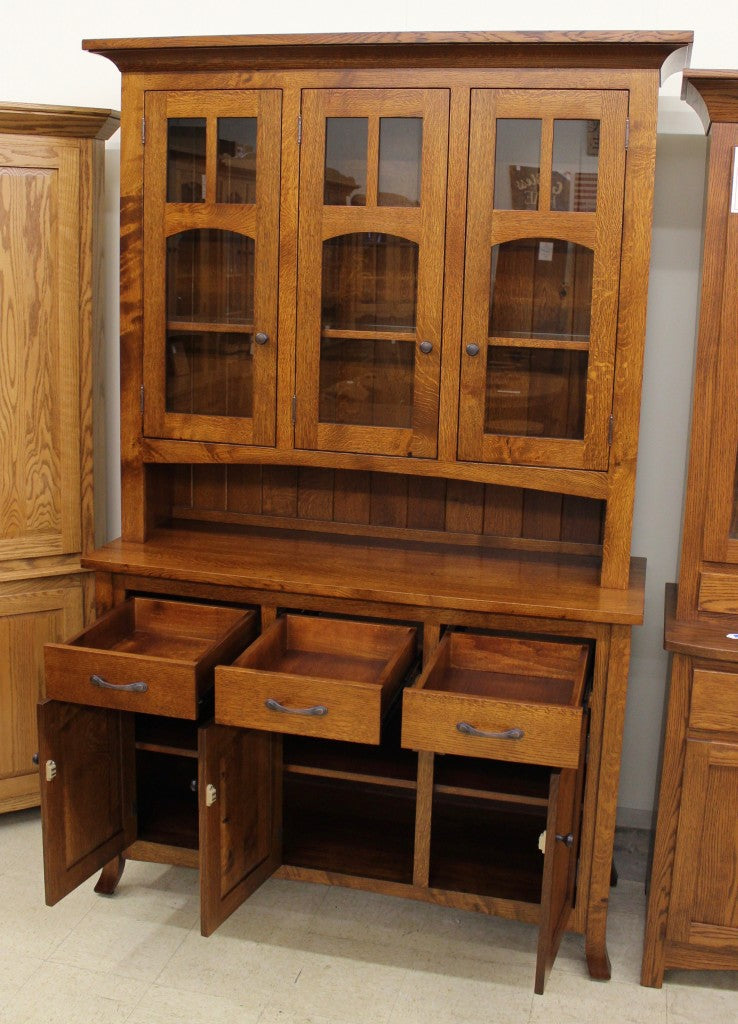 Vienna 56" 3-Door Hutch