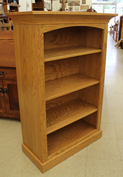 4′ Deluxe Mission Bookcase [32 1/2″ Wide]