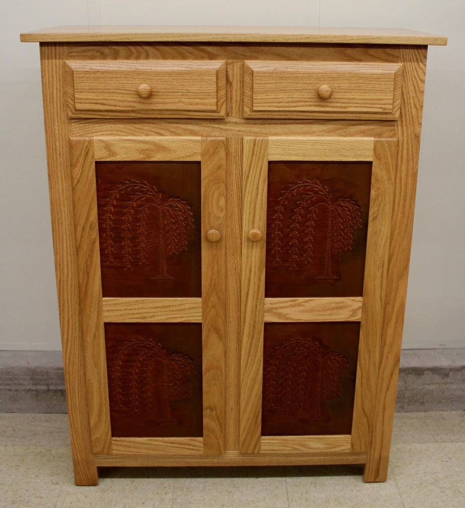 Pie Safe with Willow Tree Panels