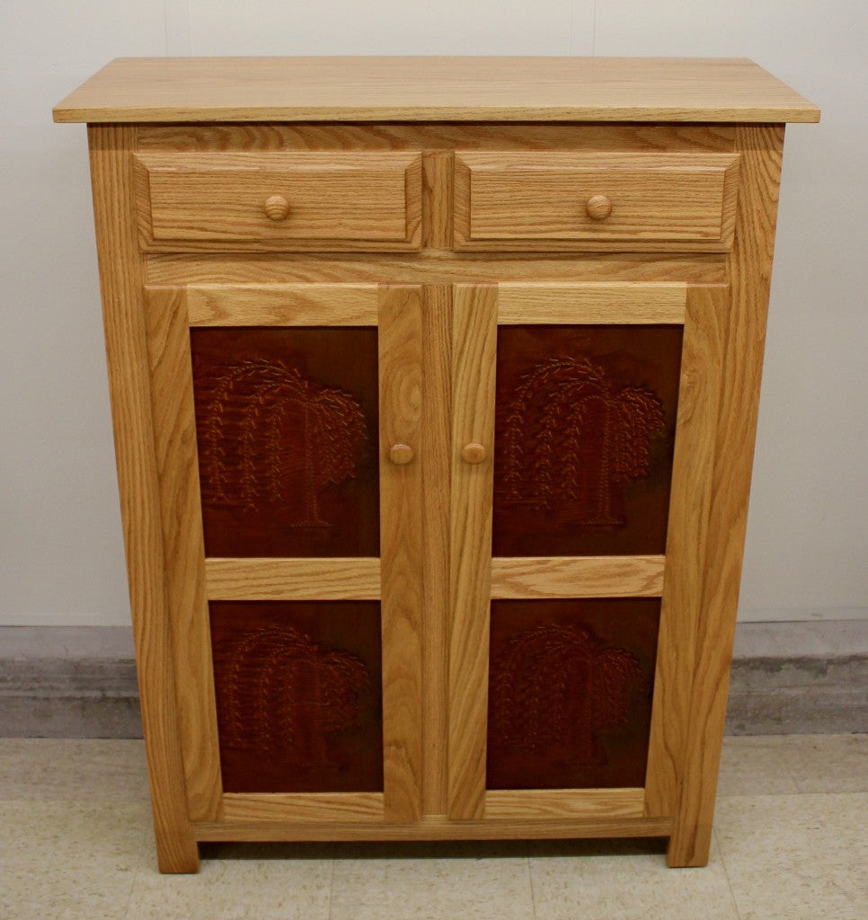 Pie Safe with Willow Tree Panels