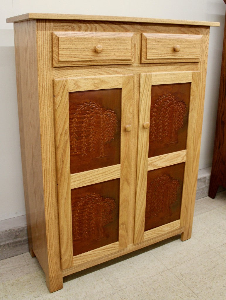 Pie Safe with Willow Tree Panels