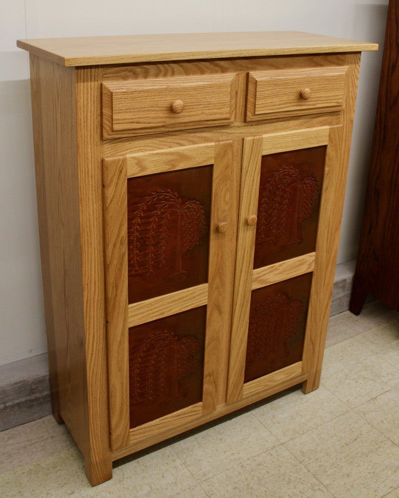 Pie Safe with Willow Tree Panels