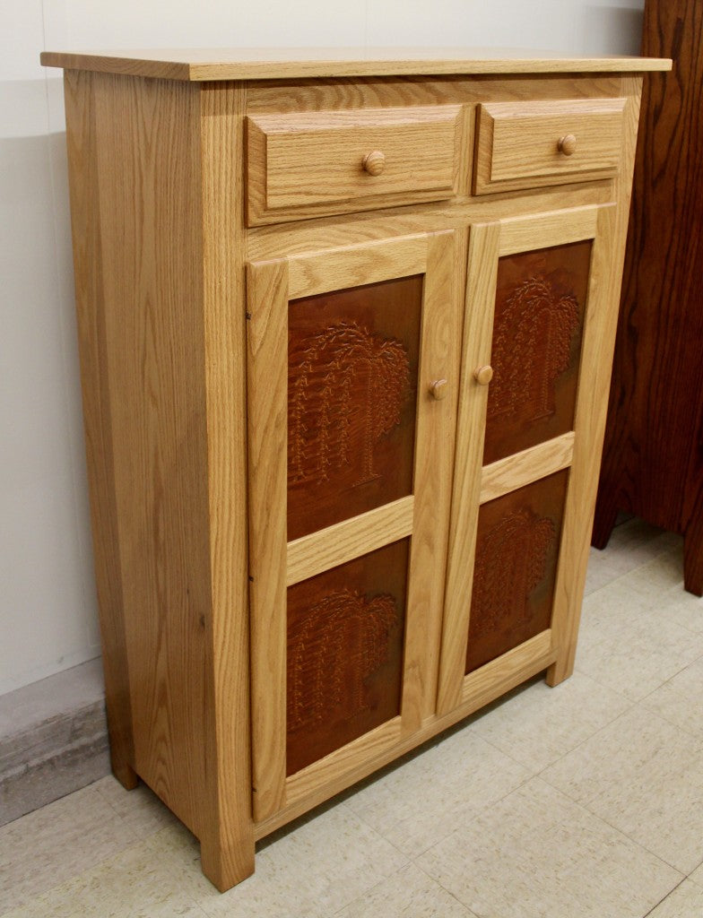 Pie Safe with Willow Tree Panels