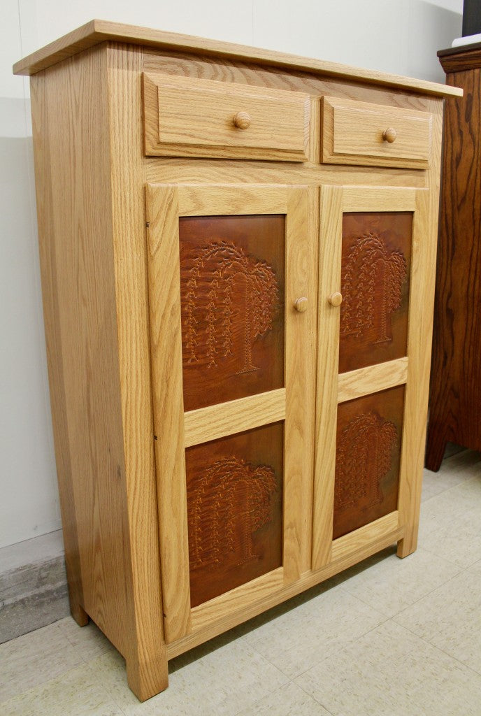 Pie Safe with Willow Tree Panels