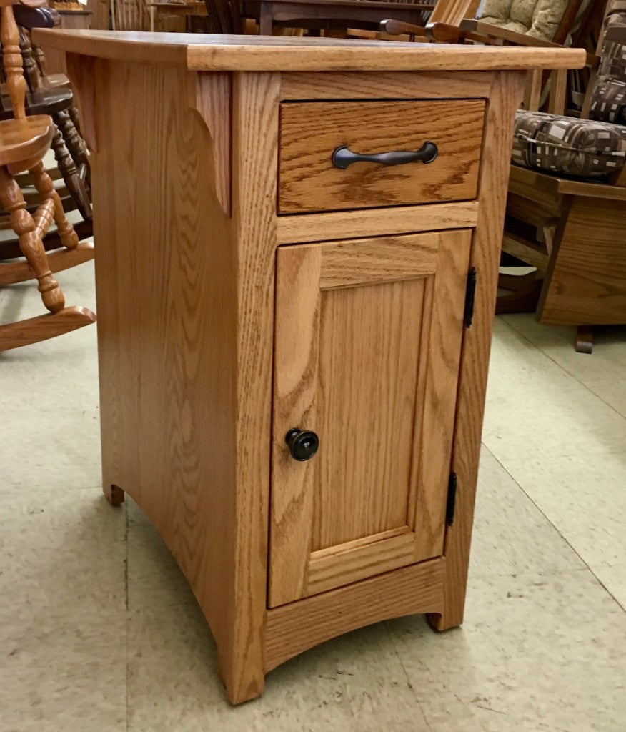 Mission 1-Door Chair Side Table