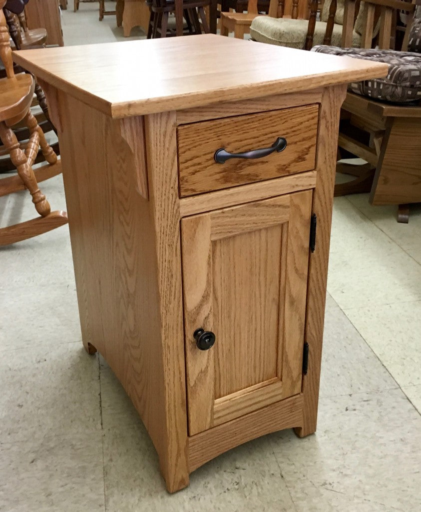 Mission 1-Door Chair Side Table