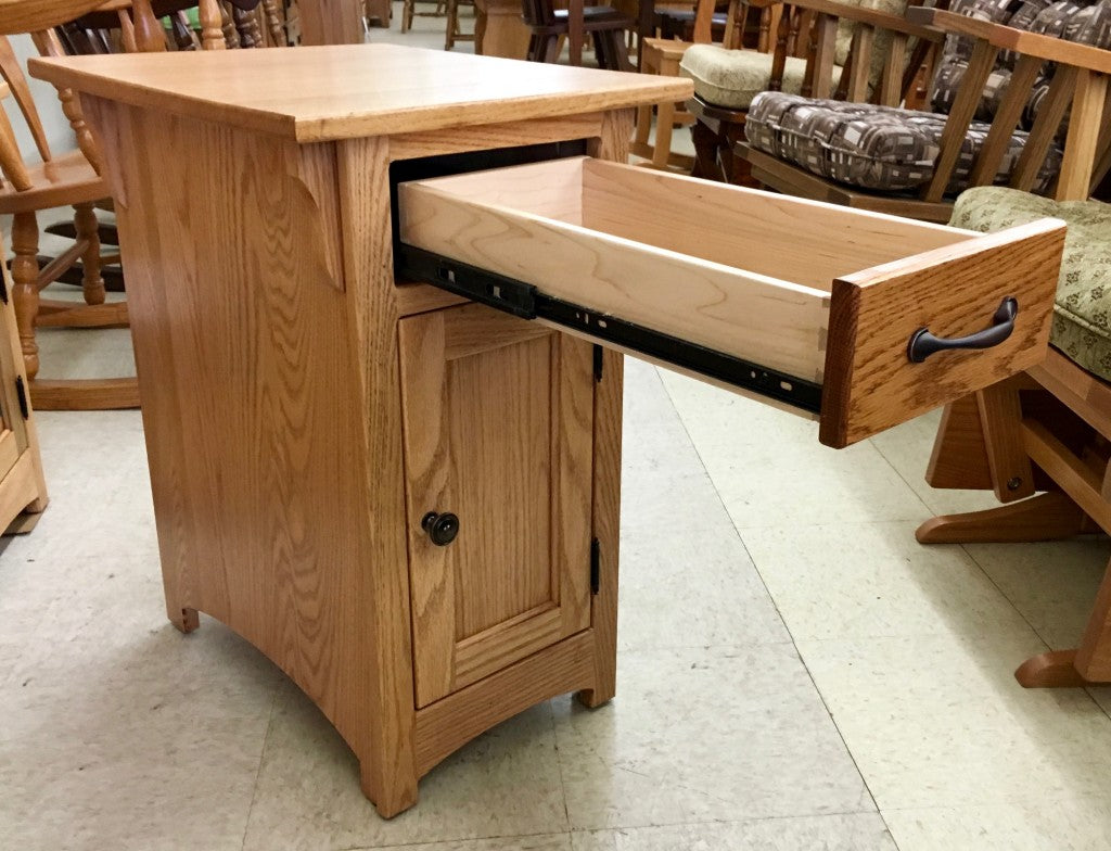 Mission 1-Door Chair Side Table