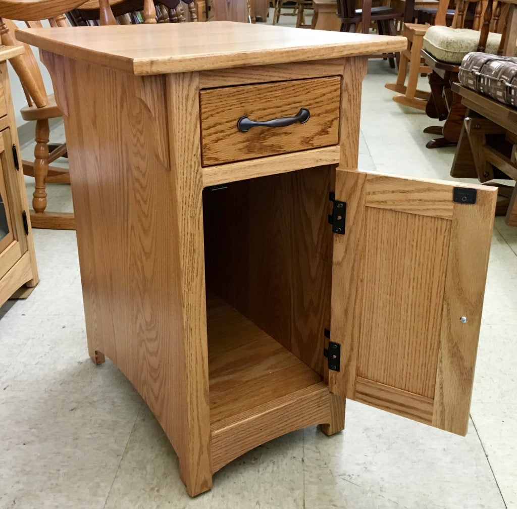 Mission 1-Door Chair Side Table