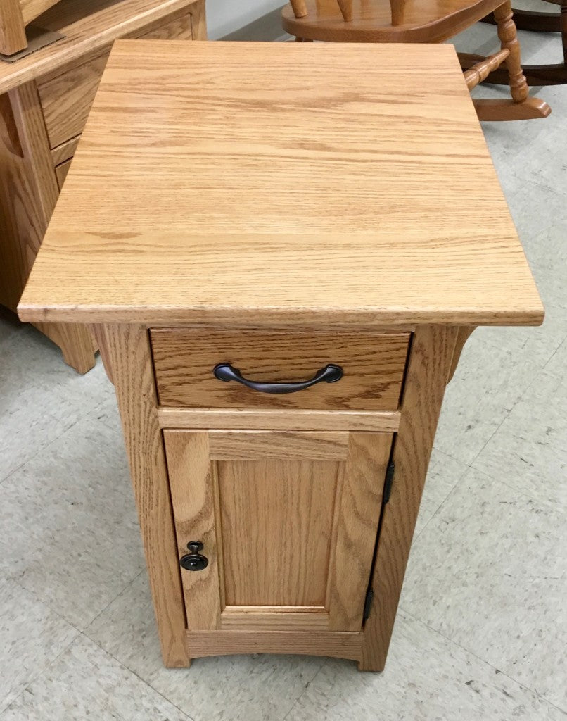 Mission 1-Door Chair Side Table