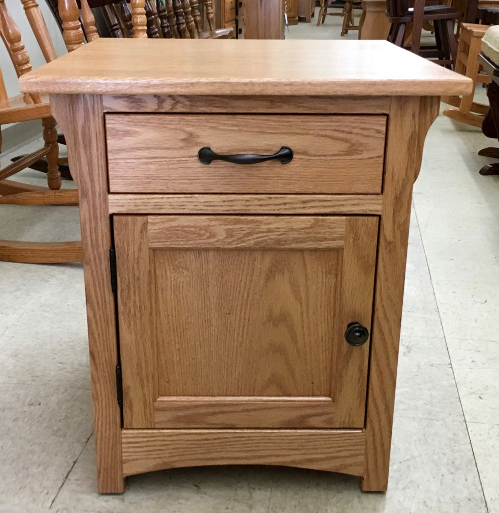 Mission 1-Door End Table
