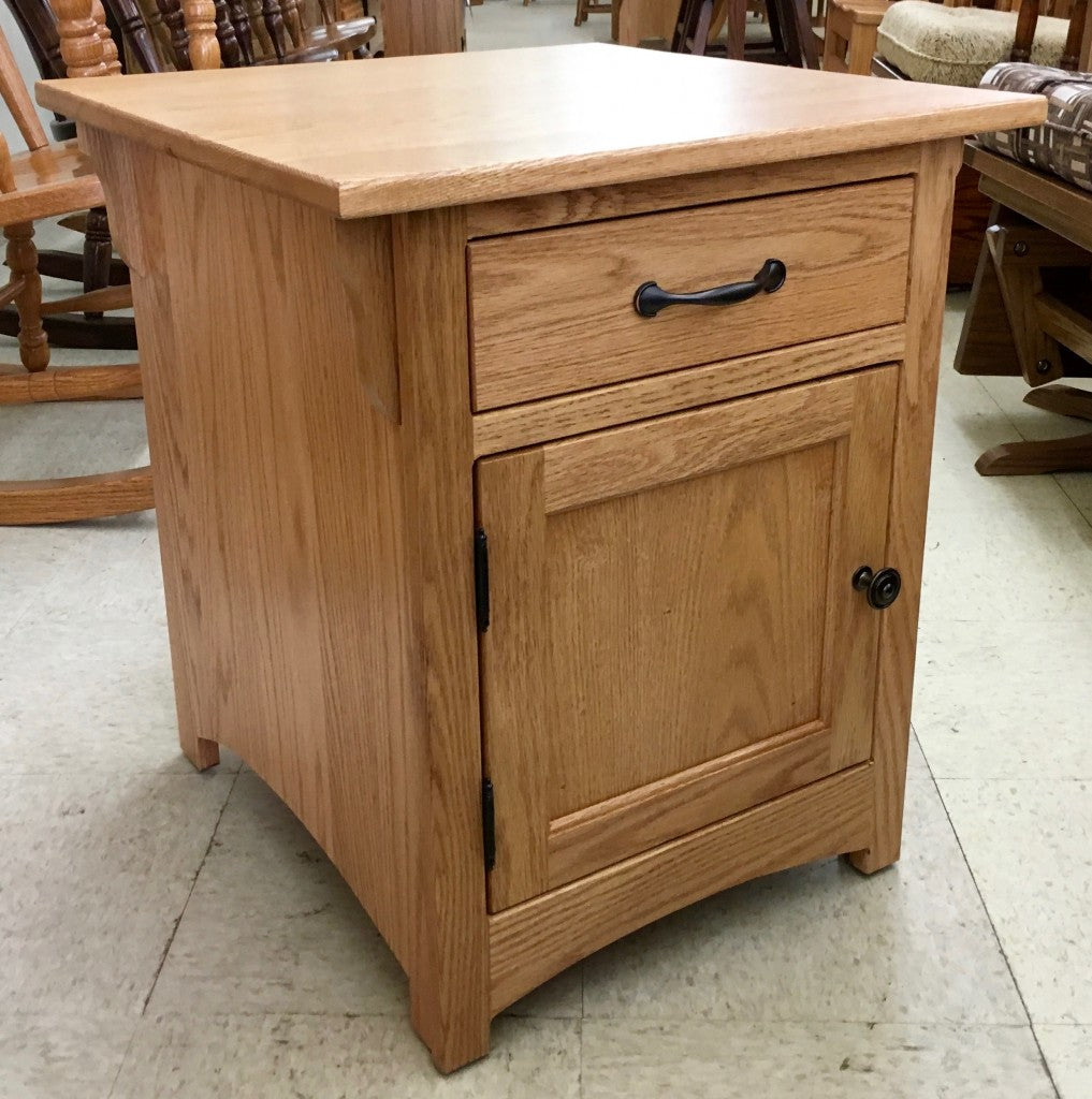 Mission 1-Door End Table
