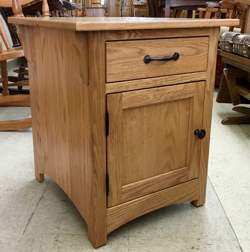Mission 1-Door End Table