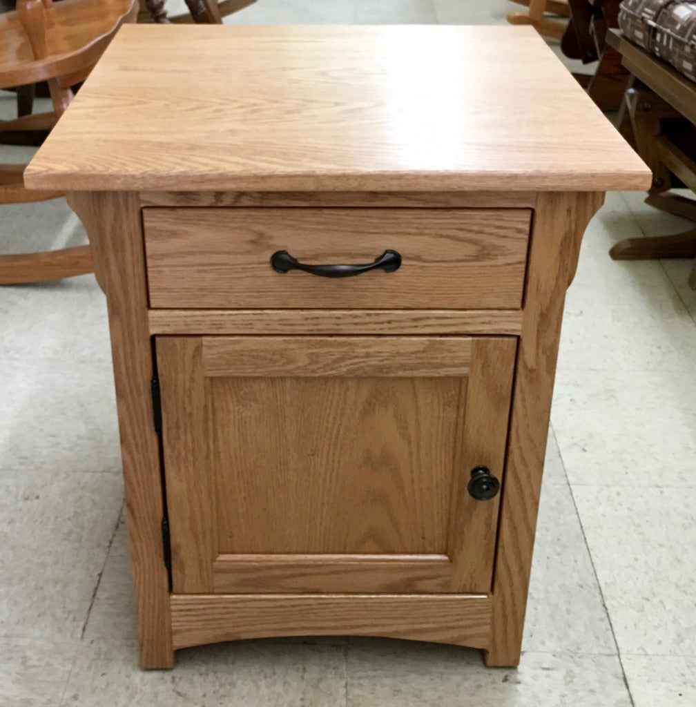 Mission 1-Door End Table