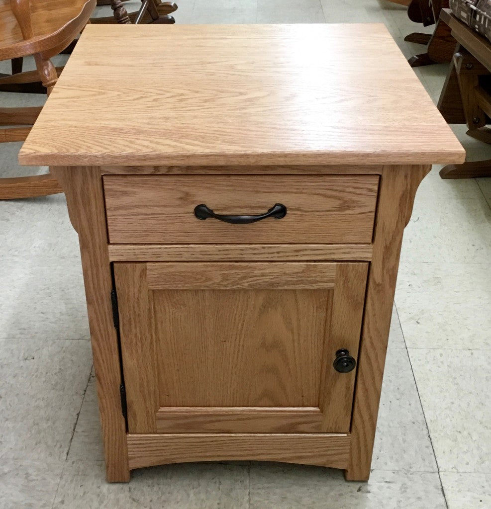 Mission 1-Door End Table