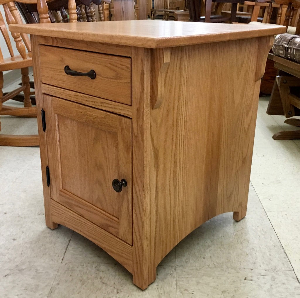Mission 1-Door End Table