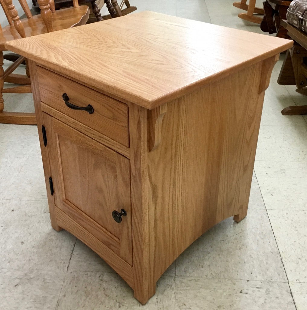 Mission 1-Door End Table