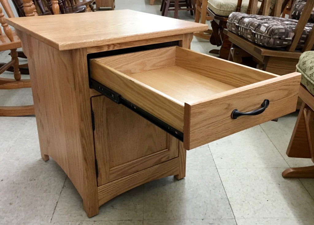 Mission 1-Door End Table