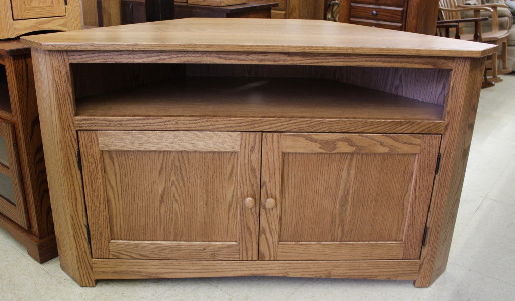Mission 52" Corner TV Stand