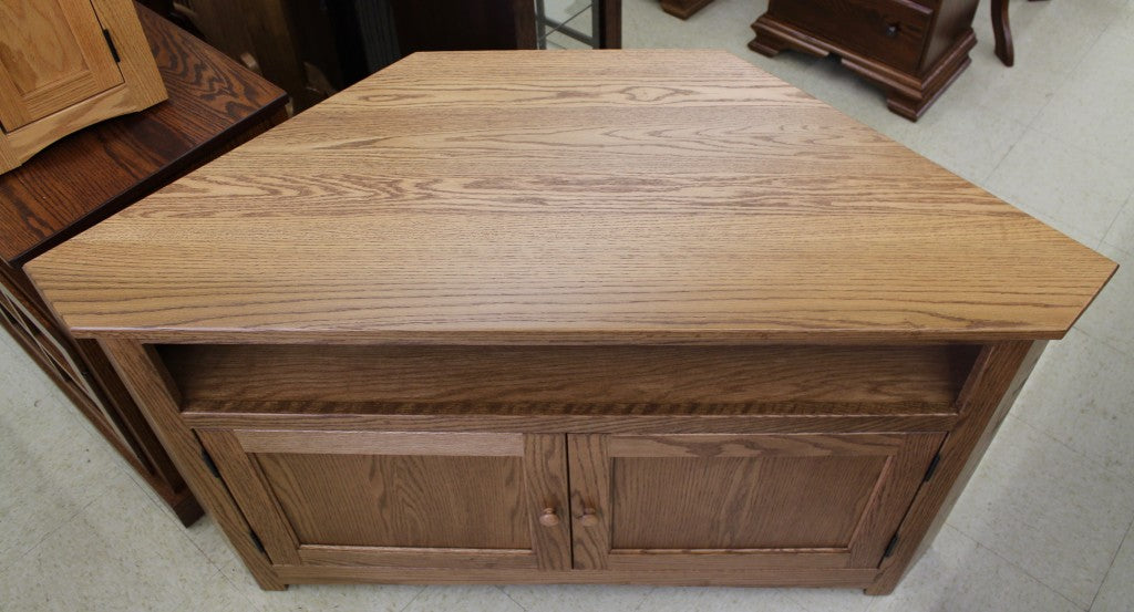 Mission 52" Corner TV Stand