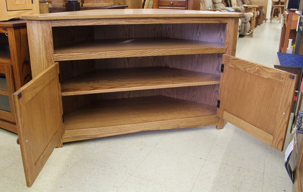 Mission 52" Corner TV Stand
