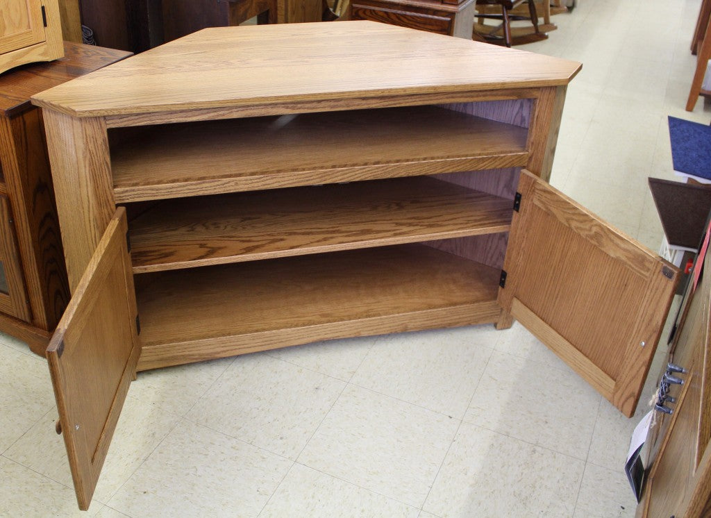Mission 52" Corner TV Stand