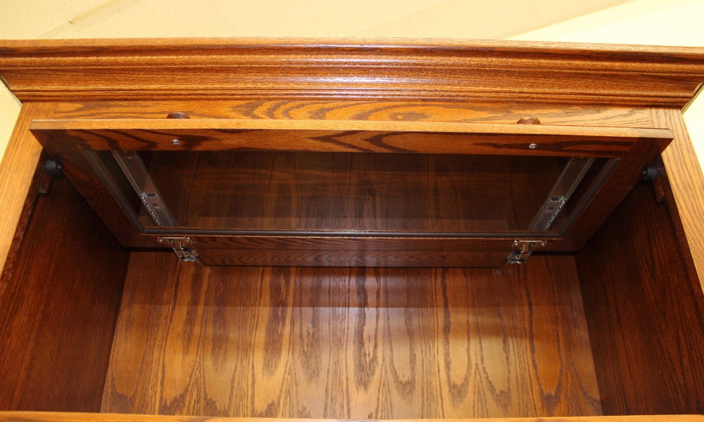 5-Stack One Piece Barrister Bookcase