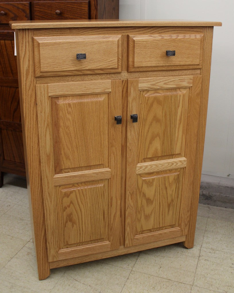 Pie Safe with Raised Paneled Doors