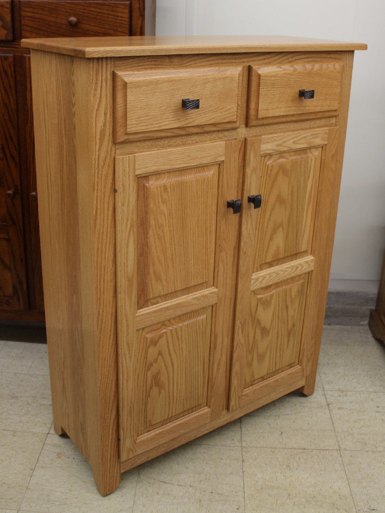 Pie Safe with Raised Paneled Doors
