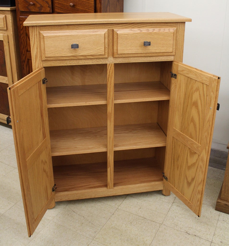 Pie Safe with Raised Paneled Doors