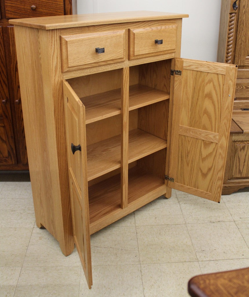 Pie Safe with Raised Paneled Doors