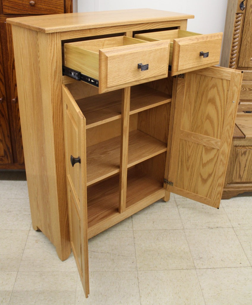 Pie Safe with Raised Paneled Doors