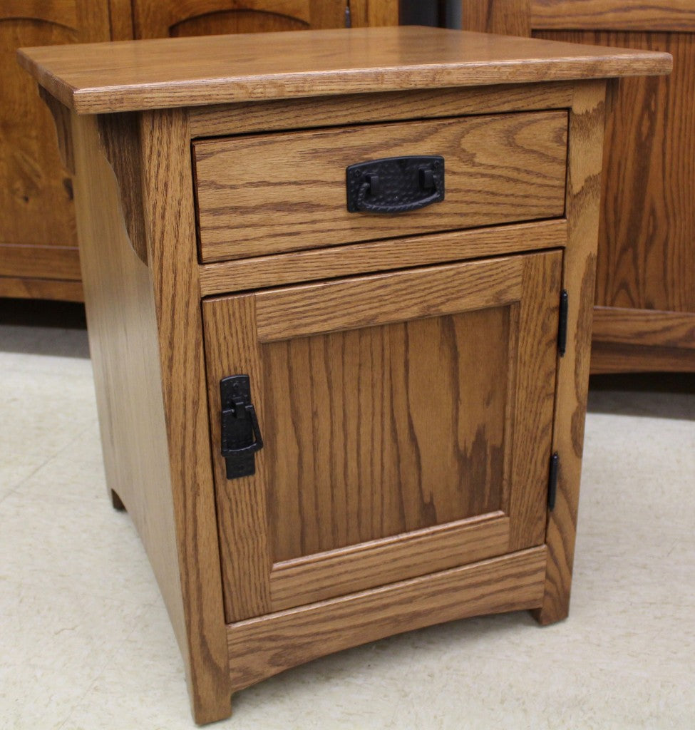 Mission 1-Door End Table