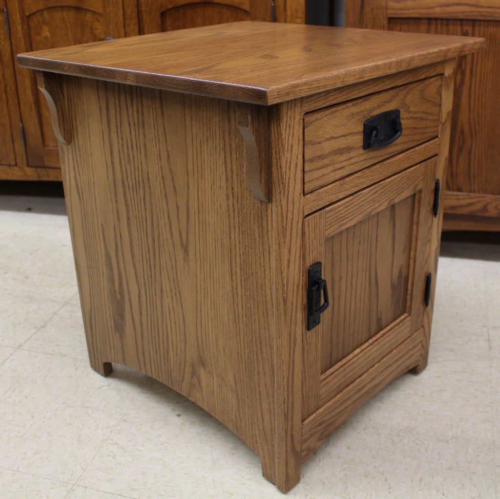 Mission 1-Door End Table