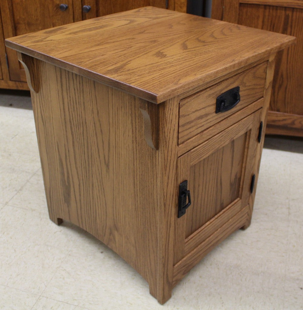 Mission 1-Door End Table