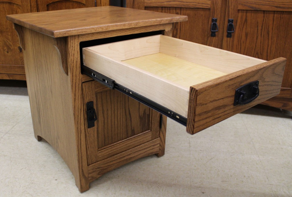 Mission 1-Door End Table