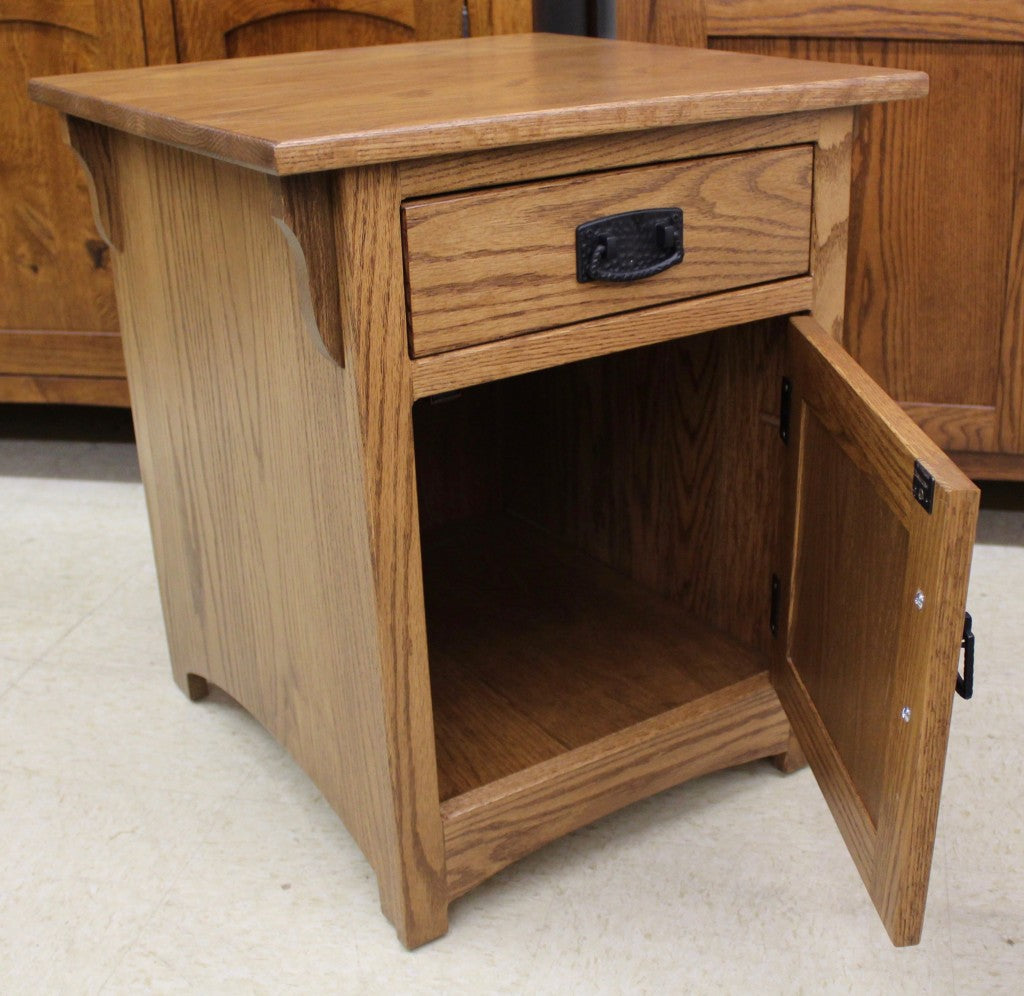 Mission 1-Door End Table
