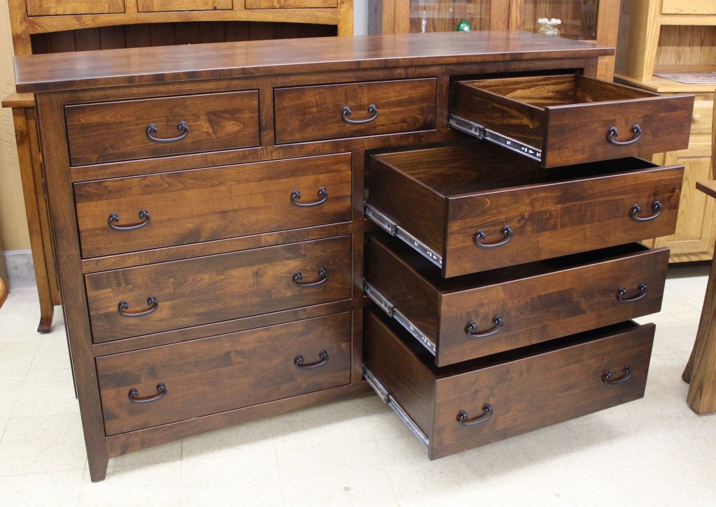 Classic Mission Tall Dresser – 68″ Wide