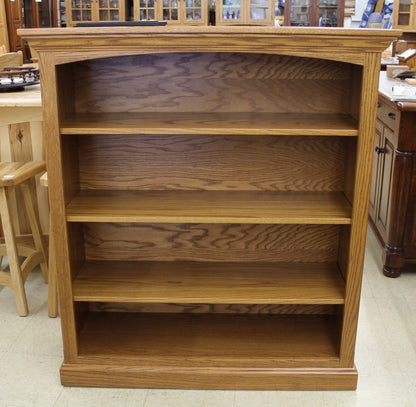 4′ Deluxe Traditional Bookcase [43 1/2″ Wide]