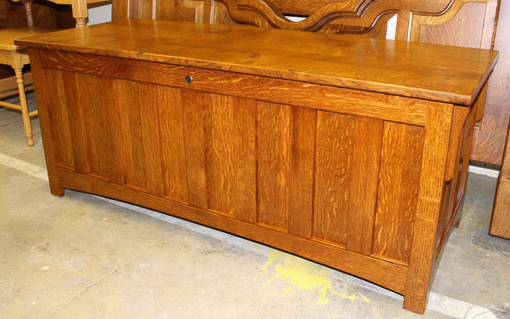 Gun Chest - Blanket Chest from the Outside, Gun Cabinet Inside